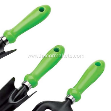 3 PCS Green Carbon Steel Gardening Hand Tool Set gardening tools and equipment garden supplies tools